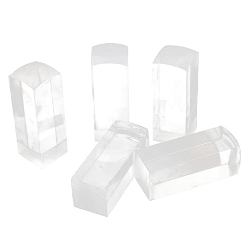 OSALADI 5 Stück Transparentes Stempelset Blanko Organisches Material für Diy Bastelprojekte Vielseitig Einsetzbar für Scrapbooking und Kinderhandwerk OSALADI 5 Stück Transparentes Stempelset Blanko Organisches Material für Diy Bastelprojekte Vielseitig Einsetzbar für Scrapbooking und Kinderhandwerk von OSALADI