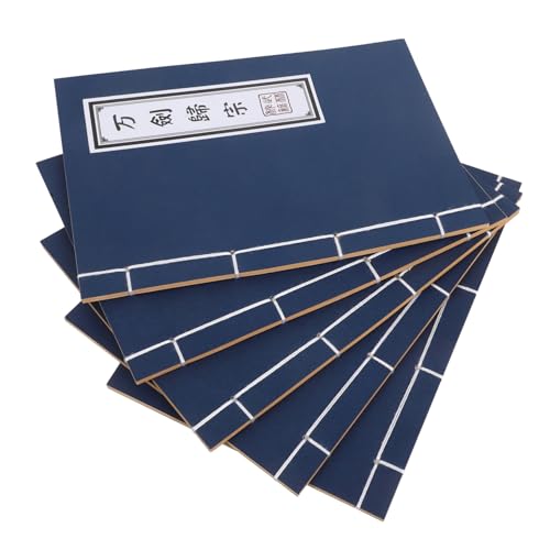 OSALADI 5 Stück Vintage Chinese Style Notizbücher Unlined Martial Arts Journal mit Wuxia Design Blanko Blätter für Tagebuch Calligraphy Cosplay Schule und Reisen Leicht und Vielseitig OSALADI 5 Stück Vintage Chinese Style Notizbücher Unlined Martial Arts Journal mit Wuxia Design Blanko Blätter für Tagebuch Calligraphy Cosplay Schule und Reisen Leicht und Vielseitig von OSALADI
