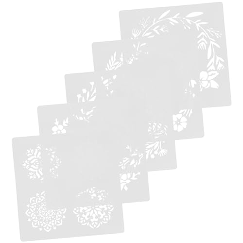 OSALADI 5 Stück Wiederverwendbare Malvorlagen Schablonen Pet Teiliges für Wandgestaltung Diy Kunstprojekte Flexible und Langlebige Schablonen für Mehr OSALADI 5 Stück Wiederverwendbare Malvorlagen Schablonen Pet Teiliges für Wandgestaltung Diy Kunstprojekte Flexible und Langlebige Schablonen für Mehr von OSALADI