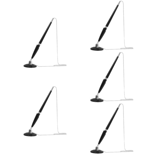 OSALADI 5 Stück vertikaler Tischstift schwarzer Stift Schreibtisch Exekutive für Signaturstift Business Pen Tischfester Stift exquisiter Kugelschreiber Büro Business Stift Plastik OSALADI 5 Stück vertikaler Tischstift schwarzer Stift Schreibtisch Exekutive für Signaturstift Business Pen Tischfester Stift exquisiter Kugelschreiber Büro Business Stift Plastik von OSALADI