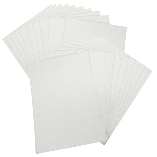 OSALADI 50 Blatt Diy Origami Papier Silberne Kartonpapier für Bastelarbeiten Handgemachte Dekoration Scrapbooking Einladungskarten Kinderhandwerk Party und Hochzeitsdekoration von OSALADI