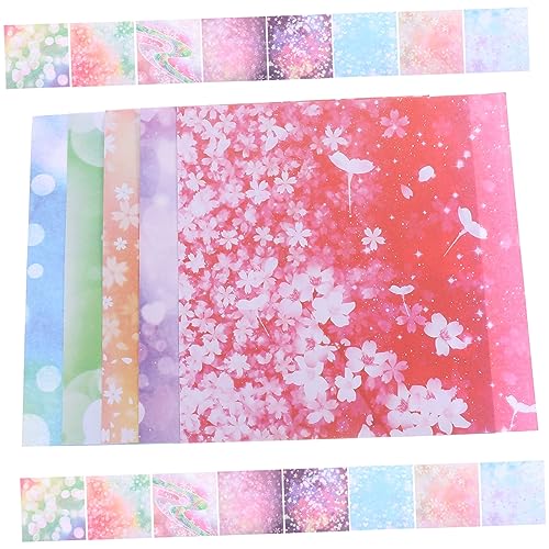 OSALADI 50 Blatt Doppelseitiges Origami-Material Origami-Papiermasse Bastelpapier Origamipapier doppelseitig Origami-Sternenpapier DIY Origami Paper Origami -Papier Blumen-Origami-Papier OSALADI 50 Blatt Doppelseitiges Origami-Material Origami-Papiermasse Bastelpapier Origamipapier doppelseitig Origami-Sternenpapier DIY Origami Paper Origami -Papier Blumen-Origami-Papier von OSALADI