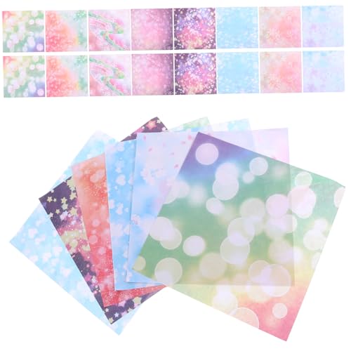 OSALADI 50 Blatt Doppelseitiges Origami-material Diy Origami Paper Papier OSALADI 50 Blatt Doppelseitiges Origami-material Diy Origami Paper Papier von OSALADI
