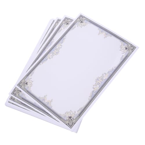 OSALADI 50 Blatt Ehrenurkunde Planke Kunstpapier Pergament druckbar Kopierpapier für Geburtsurkunde Brief Blanko Diplomzeugnis Blanko-Zertifikate für Studenten Diplom Urkundenpapier Blue OSALADI 50 Blatt Ehrenurkunde Planke Kunstpapier Pergament druckbar Kopierpapier für Geburtsurkunde Brief Blanko Diplomzeugnis Blanko-Zertifikate für Studenten Diplom Urkundenpapier Blue von OSALADI