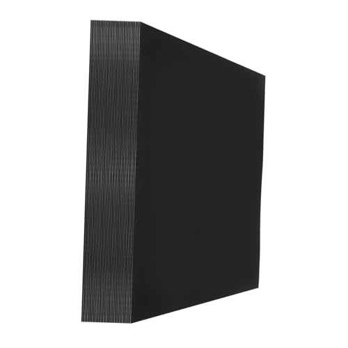 OSALADI 50 Blatt Kunstkartenpapier Bastelmaterial Handgefertigt Farben Kartenpapiermaterialien Lagerpapier Handwerk Kartonpapier Kartenpapiere Sammelalbumpapier Kartenvorrat Schwarz OSALADI 50 Blatt Kunstkartenpapier Bastelmaterial Handgefertigt Farben Kartenpapiermaterialien Lagerpapier Handwerk Kartonpapier Kartenpapiere Sammelalbumpapier Kartenvorrat Schwarz von OSALADI