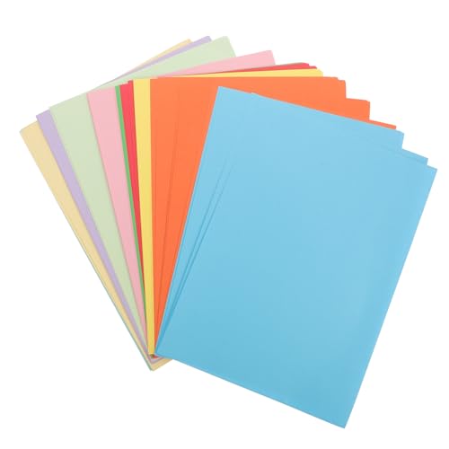 OSALADI 50 Blatt Origami Papier Buntes Faltpapier für DIY Handwerk Farben für Schüler und Kreative Projekte M² für Bastelarbeiten und Schulprojekte von OSALADI