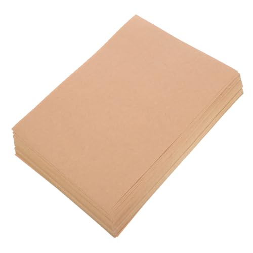 OSALADI 50 Blatt Selbstklebendes Braunes Kraftpapier Aufkleber Papier Bedruckbar für Tintenstrahl und Laserdrucker Widerstandsfähige Etiketten zum Beschriften Vielseitig für Büro Schule OSALADI 50 Blatt Selbstklebendes Braunes Kraftpapier Aufkleber Papier Bedruckbar für Tintenstrahl und Laserdrucker Widerstandsfähige Etiketten zum Beschriften Vielseitig für Büro Schule von OSALADI