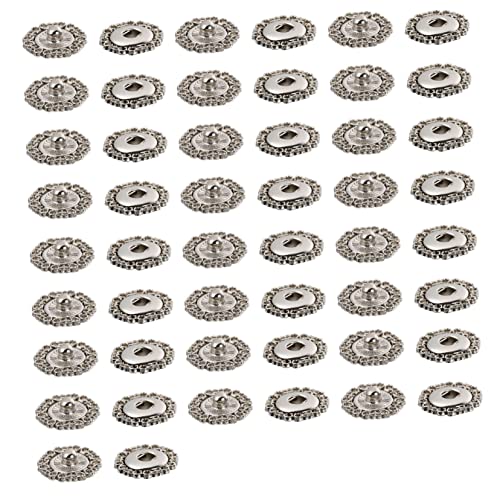 OSALADI 50 Paare Hochwertige Metall Druckknöpfe für Damenoberbekleidung Unsichtbare Knöpfe für DIY Projekte für Jacken und Taschen Einfach zu Nähen OSALADI 50 Paare Hochwertige Metall Druckknöpfe für Damenoberbekleidung Unsichtbare Knöpfe für DIY Projekte für Jacken und Taschen Einfach zu Nähen von OSALADI