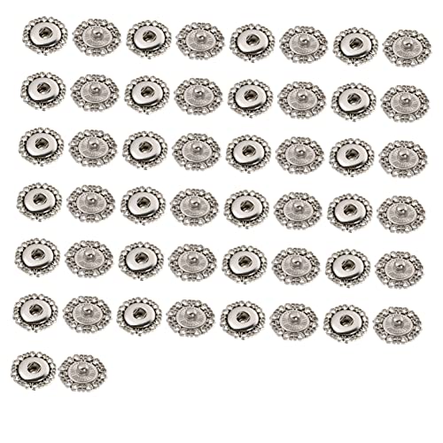 OSALADI 50 Paare Nähbare Metall Druckknöpfe für Taschen und Kleidung Hochwertige Snap Fasteners für DIY Projekte Silber und Gold Langlebig und Farblich Anpassbar OSALADI 50 Paare Nähbare Metall Druckknöpfe für Taschen und Kleidung Hochwertige Snap Fasteners für DIY Projekte Silber und Gold Langlebig und Farblich Anpassbar von OSALADI