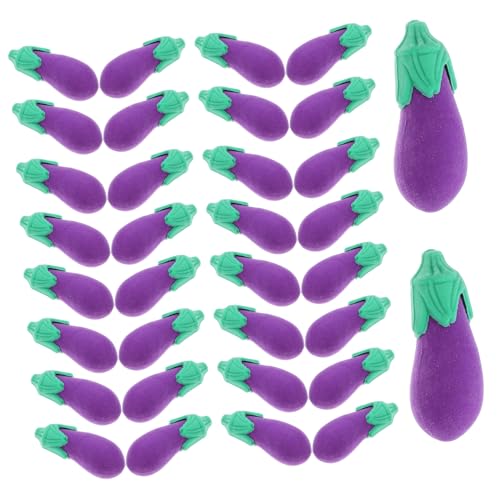 OSALADI 50 Stück 3d -auberginengummi Radiergummis Klassenzimmerpreise Schulpartyzubehör Malerische Radiergummis Partygeschenke Für Den Schulanfang Mini-radierer Kindergäuer Tpr Violett OSALADI 50 Stück 3d -auberginengummi Radiergummis Klassenzimmerpreise Schulpartyzubehör Malerische Radiergummis Partygeschenke Für Den Schulanfang Mini-radierer Kindergäuer Tpr Violett von OSALADI