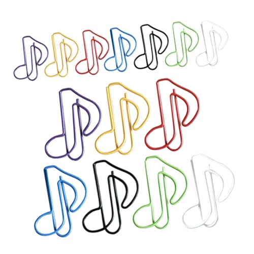 OSALADI 50 Stück Büroklammer Beachten Musiknoten-clip Papierclips Musik Büroklammer Musik-lesezeichen Kleine Büroklammern Musikseitenhalter, Buchclip Musik-büroklammerhalter Metall OSALADI 50 Stück Büroklammer Beachten Musiknoten-clip Papierclips Musik Büroklammer Musik-lesezeichen Kleine Büroklammern Musikseitenhalter, Buchclip Musik-büroklammerhalter Metall von OSALADI