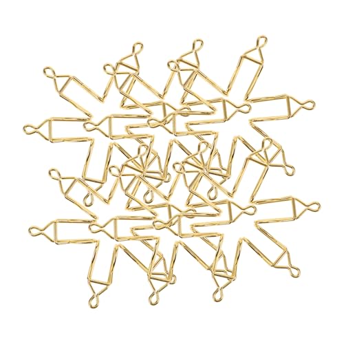 OSALADI 50 Stück Diy Taschenuhr-kettenclips Schnalle Kettenteile Für Taschenuhren Verschluss Einer Taschenuhr Zubehör Für Taschenuhrketten Uhrenkettenverschlüsse Eisen Golden OSALADI 50 Stück Diy Taschenuhr-kettenclips Schnalle Kettenteile Für Taschenuhren Verschluss Einer Taschenuhr Zubehör Für Taschenuhrketten Uhrenkettenverschlüsse Eisen Golden von OSALADI