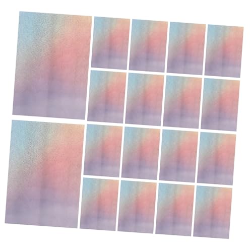 OSALADI 50 Stück Holographisches Metallic-cardstock Papier Schimmerndes Dickes Bastelpapier für Scrapbooking Party-einladungen Origami Vielseitige Muster Langlebig Spiegelnd OSALADI 50 Stück Holographisches Metallic-cardstock Papier Schimmerndes Dickes Bastelpapier für Scrapbooking Party-einladungen Origami Vielseitige Muster Langlebig Spiegelnd von OSALADI