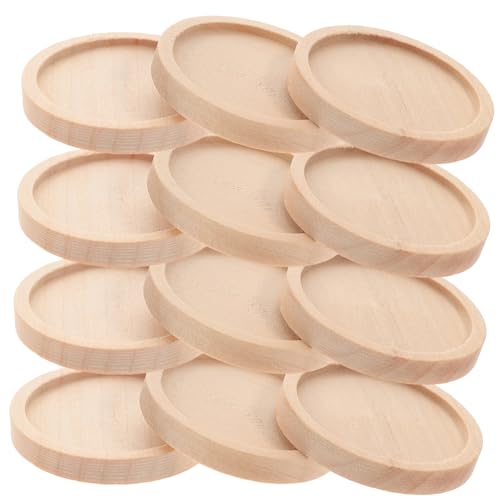 OSALADI 50 Stück Holzbodenhalterung Tablett Groß Diy -schmuckzubehör Bausätze Basteln Basen Herstellung Runden Schlüssel Antiquität Für Fokal Geformt Größe Hölzern Khaki OSALADI 50 Stück Holzbodenhalterung Tablett Groß Diy -schmuckzubehör Bausätze Basteln Basen Herstellung Runden Schlüssel Antiquität Für Fokal Geformt Größe Hölzern Khaki von OSALADI