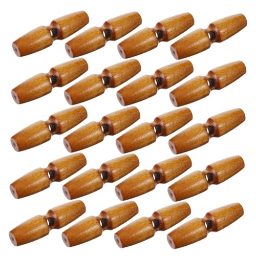 OSALADI 50 Stück Holzknöpfe Olivenform mit Robuste Näh-knebelknöpfe für Mäntel und Strickjacken Natürliche Holzverschlüsse für Schwere Kleidung Vintage Stil Einfach zu Befestigen OSALADI 50 Stück Holzknöpfe Olivenform mit Robuste Näh-knebelknöpfe für Mäntel und Strickjacken Natürliche Holzverschlüsse für Schwere Kleidung Vintage Stil Einfach zu Befestigen von OSALADI