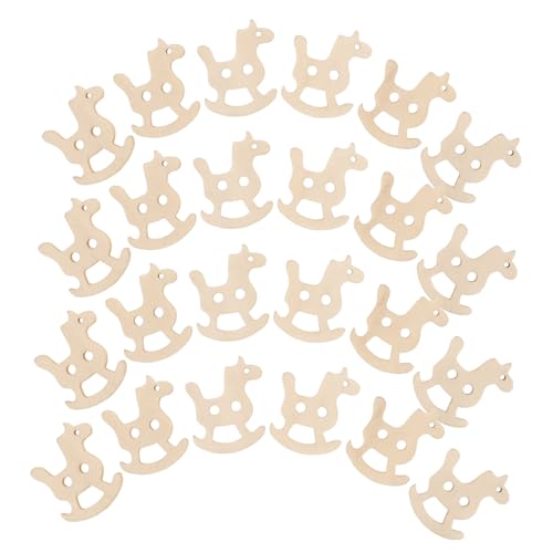 OSALADI 50 Stück Holzknöpfe Retro Nähen Farbe Handgefertigt Groß Für Erwachsene Kleidung Kleiderknopf Mäntel Knopfdekor Löcher -taste Knopf Zum Basteln Mantelknopf Bastelknöpfe Beige von OSALADI
