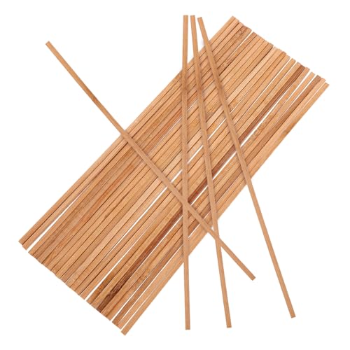 OSALADI 50 Stück Karbonisierte Bambusstangen Holzstab zum Basteln Holzstäbchen zum Selbermachen Holzstäbchenhandwerk Holzstäbe Stockholzherstellung Holzstangen hölzern Hellbraun OSALADI 50 Stück Karbonisierte Bambusstangen Holzstab zum Basteln Holzstäbchen zum Selbermachen Holzstäbchenhandwerk Holzstäbe Stockholzherstellung Holzstangen hölzern Hellbraun von OSALADI
