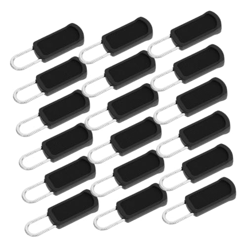 OSALADI 50 Stück Metall Zipper Pulls Reißverschluss Ersatzköpfe für Koffer Jacken Rucksäcke Abnehmbar Schnelle Reparatur Glattes Gleiten Langlebiges Zipper Repair Kit von OSALADI