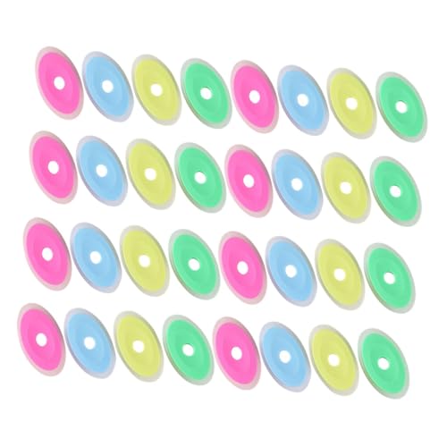 OSALADI 50 Stück Pack Radiergummis für Gelstifte Wiederverwendbare Silikon Radierer Portable und Leichte Radiergummis für Schüler Zufällige Farben und Designs von OSALADI