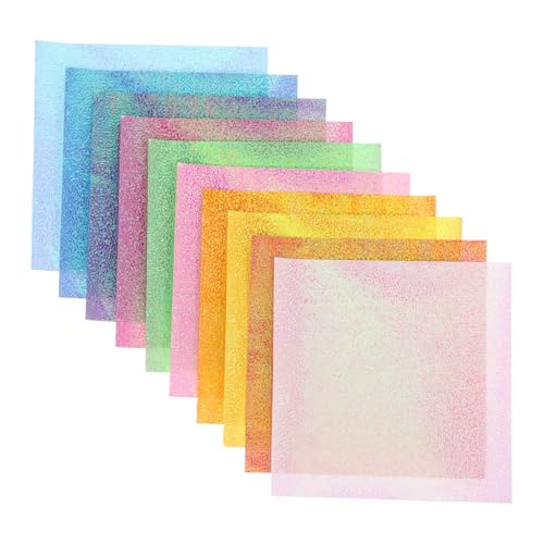OSALADI 50 Stück Perlenpapier Origami Sortiert Funkelnd Doppelseitiges Origami -papier Gefaltet Bunt Handgefertigt Klein Farben Faltbar Regenbogen Basteln Farbig Mylar OSALADI 50 Stück Perlenpapier Origami Sortiert Funkelnd Doppelseitiges Origami -papier Gefaltet Bunt Handgefertigt Klein Farben Faltbar Regenbogen Basteln Farbig Mylar von OSALADI