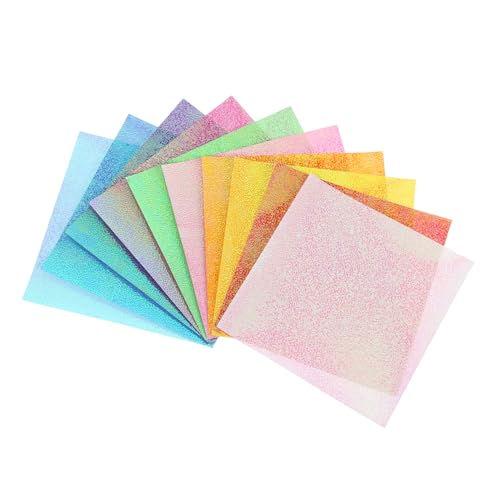OSALADI 50 Stück Perlenpapier Origami gefaltet Handwerk mehrfarbig falten sortiert papierschnitte selber machen Origami-Papiermasse zartes Malpapier buntes Faltpapier Mylar OSALADI 50 Stück Perlenpapier Origami gefaltet Handwerk mehrfarbig falten sortiert papierschnitte selber machen Origami-Papiermasse zartes Malpapier buntes Faltpapier Mylar von OSALADI