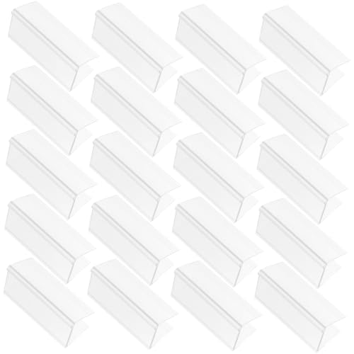 OSALADI 50 Stück Regaletikettenhalter Schilderclips Zur Anzeige Drahtregaletikett Etiketten Zur Aufbewahrung Von Lebensmitteln Speicheretiketten Regalklammern Aus Draht Papier Transparent OSALADI 50 Stück Regaletikettenhalter Schilderclips Zur Anzeige Drahtregaletikett Etiketten Zur Aufbewahrung Von Lebensmitteln Speicheretiketten Regalklammern Aus Draht Papier Transparent von OSALADI