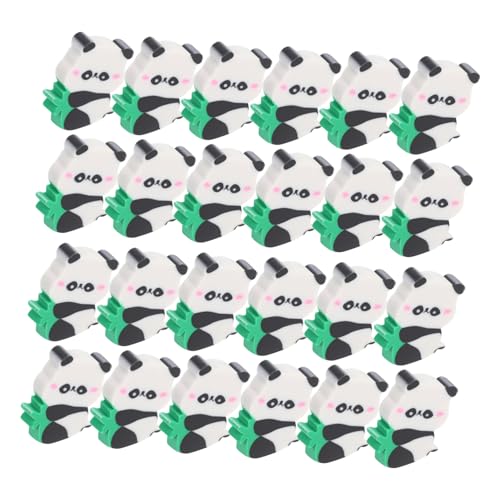 OSALADI 50 Stück Riesenpanda Eraser Radiergummi Panda für Eraser für Schulmaterial Panda Panda-Schulmaterial Zurück zu den Radiergummis für die Schule von OSALADI