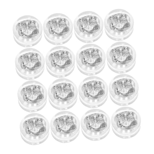 OSALADI 50 Stück Silikon Ohrstecker Verschlüsse Ersatz Clutch Earring Backs aus Weichem Silikongel Rutschfeste Langlebige Ohrstecker Stopper in Elegantem Silber für Feine Stifte von OSALADI