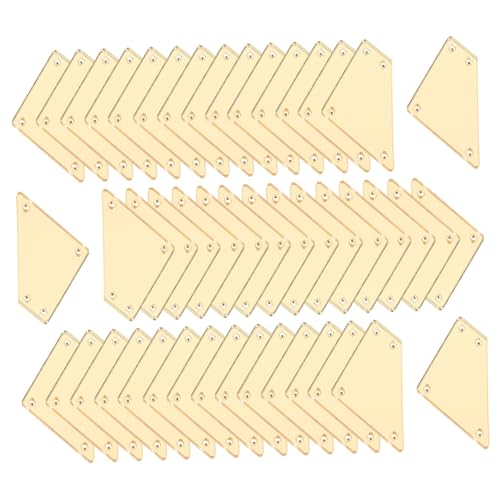 OSALADI 50 Stück Spiegelstücke zum Aufnähen Glänzende Acryl Diy Teile für Kleidung Hochzeitsaccessoires und Bastelprojekte Funkelnde Applikationen für Designs OSALADI 50 Stück Spiegelstücke zum Aufnähen Glänzende Acryl Diy Teile für Kleidung Hochzeitsaccessoires und Bastelprojekte Funkelnde Applikationen für Designs von OSALADI