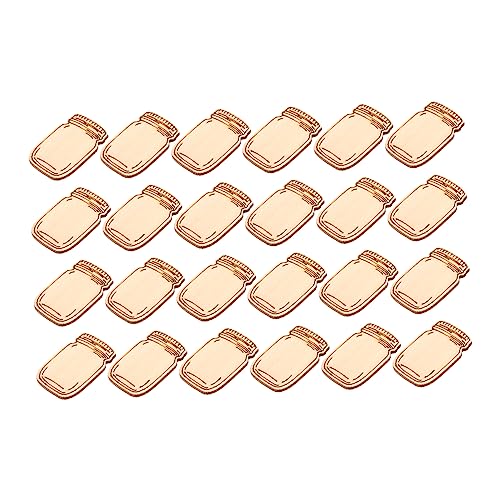 OSALADI 50 Stück Teiliges Diy Holzscheiben Mason Jar Form Handbemalt Bastelholz mit Glatten Kanten Langlebig für Schmuckherstellung und Malspielzeug Holzrohlinge Dekorationen OSALADI 50 Stück Teiliges Diy Holzscheiben Mason Jar Form Handbemalt Bastelholz mit Glatten Kanten Langlebig für Schmuckherstellung und Malspielzeug Holzrohlinge Dekorationen von OSALADI