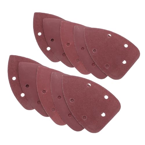 OSALADI 50 Stück Teiliges Dreieck-maus-schleifpapier- Klett-schleifblätter Aluminiumoxid Schleifpads in Körnungen Langlebig Vielseitig für Möbel Holz Basteln und Detailarbeiten OSALADI 50 Stück Teiliges Dreieck-maus-schleifpapier- Klett-schleifblätter Aluminiumoxid Schleifpads in Körnungen Langlebig Vielseitig für Möbel Holz Basteln und Detailarbeiten von OSALADI