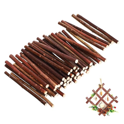 OSALADI 50 Stück Trockenes Astmaterial Zweige Stöcke Streifen Basteln Natürlich Farbig Wohnkultur Handwerk Protokoll Runden Log-sticks Holz Dunkelbraun OSALADI 50 Stück Trockenes Astmaterial Zweige Stöcke Streifen Basteln Natürlich Farbig Wohnkultur Handwerk Protokoll Runden Log-sticks Holz Dunkelbraun von OSALADI