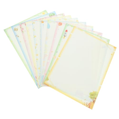 OSALADI 50Blätter Dekoratives Druckerpapier Zartes Origami mit Buntem Bastelpapier für Scrapbooking Drucken Zeichnen und Kreative Projekte M² von OSALADI