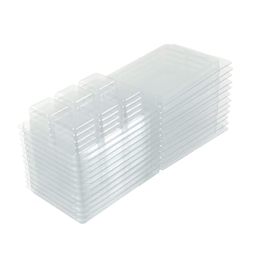 OSALADI 50Stücke Wachsschmelzbehälter PVC Hohlräume Leere Kunststoff Wachsschmelzformen für DIY Kerzenherstellung und Seifenwürfelschalen OSALADI 50Stücke Wachsschmelzbehälter PVC Hohlräume Leere Kunststoff Wachsschmelzformen für DIY Kerzenherstellung und Seifenwürfelschalen von OSALADI