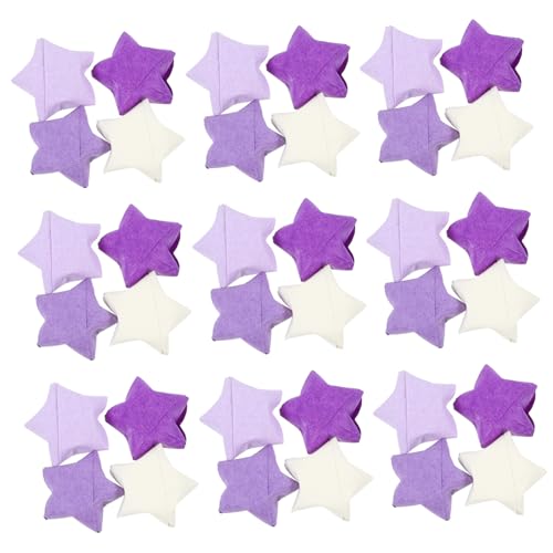 OSALADI 520 Stück Bunte Origami Papier Sterne Teiliges für Diy Bastelprojekte für Feste und Dekorationen Multifunktionale Papierstreifen Lila Farbverlauf OSALADI 520 Stück Bunte Origami Papier Sterne Teiliges für Diy Bastelprojekte für Feste und Dekorationen Multifunktionale Papierstreifen Lila Farbverlauf von OSALADI