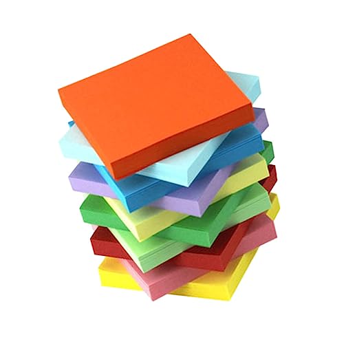 OSALADI 5200 Stück Bunte Origami Papier für Pack Diy Bastelmaterial für Kindergartenprojekte und Kreative Spiele Kreativität und Geschicklichkeit zu Fördern OSALADI 5200 Stück Bunte Origami Papier für Pack Diy Bastelmaterial für Kindergartenprojekte und Kreative Spiele Kreativität und Geschicklichkeit zu Fördern von OSALADI