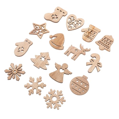 OSALADI 54 Stück Teiliges Weihnachtsbaum Deko Holzfiguren zum Bemalen und Basteln Unvollendete DIY Holzscheiben in Verschiedenen Motiven Kindgerechte Weihnachtsdekoration Kreativ und OSALADI 54 Stück Teiliges Weihnachtsbaum Deko Holzfiguren zum Bemalen und Basteln Unvollendete DIY Holzscheiben in Verschiedenen Motiven Kindgerechte Weihnachtsdekoration Kreativ und von OSALADI