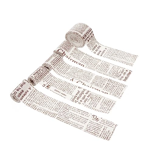 OSALADI 5Rollen Sackleinenband Natürlicher Jute und Geschenkband für Bastelprojekte Dekoration für Hochzeiten und Feiern Vielseitig Einsetzbar OSALADI 5Rollen Sackleinenband Natürlicher Jute und Geschenkband für Bastelprojekte Dekoration für Hochzeiten und Feiern Vielseitig Einsetzbar von OSALADI