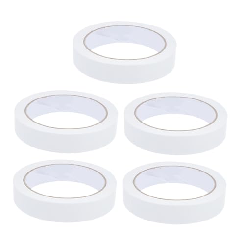 OSALADI 5Stücke Kraftpapier Klebeband Wasserdichtes Selbstklebendes Verpackungsband für Karton Bastelprojekte und Versiegelung und Stark von OSALADI