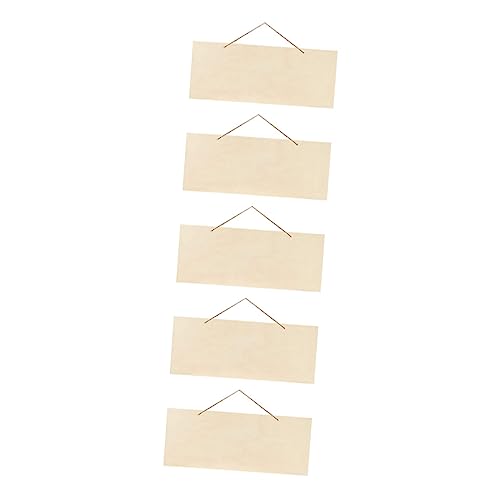 OSALADI 5Stücke Unfertige Holztafeln für DIY Projekte Glatte Oberflächen Beschriften für Bastelideen und Wanddekorationen OSALADI 5Stücke Unfertige Holztafeln für DIY Projekte Glatte Oberflächen Beschriften für Bastelideen und Wanddekorationen von OSALADI