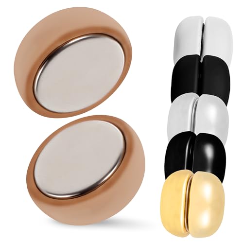 OSALADI 6 Paare Hijab Magnetische Broschen Rund Magnetverschluss Mehrfarbiger Schalclip für Kleidung Stilvolle Einfach zu Verwendende Vielseitige Kopftuchmagnete OSALADI 6 Paare Hijab Magnetische Broschen Rund Magnetverschluss Mehrfarbiger Schalclip für Kleidung Stilvolle Einfach zu Verwendende Vielseitige Kopftuchmagnete von OSALADI