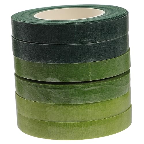 OSALADI 6 Rollen Verpackungsband Blumenstrauß Klebeband Für Blumensträuße Blumenstrauß Wickelband Umwickeln Stiel Rosen Kunstblumen Arrangement Hochzeit Pflanzenband Grünes Floristenband OSALADI 6 Rollen Verpackungsband Blumenstrauß Klebeband Für Blumensträuße Blumenstrauß Wickelband Umwickeln Stiel Rosen Kunstblumen Arrangement Hochzeit Pflanzenband Grünes Floristenband von OSALADI