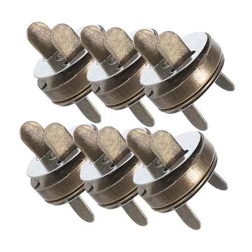 OSALADI 6 Sätze Runde Druckknopfverschlüsse Druckknöpfe Knopfblumenhandwerk Magnetverschlüsse Für Taschen Knöpfe Für Kleidung Magnetische Knöpfe Zur Befestigung Von Kleidung Golden Eisen OSALADI 6 Sätze Runde Druckknopfverschlüsse Druckknöpfe Knopfblumenhandwerk Magnetverschlüsse Für Taschen Knöpfe Für Kleidung Magnetische Knöpfe Zur Befestigung Von Kleidung Golden Eisen von OSALADI