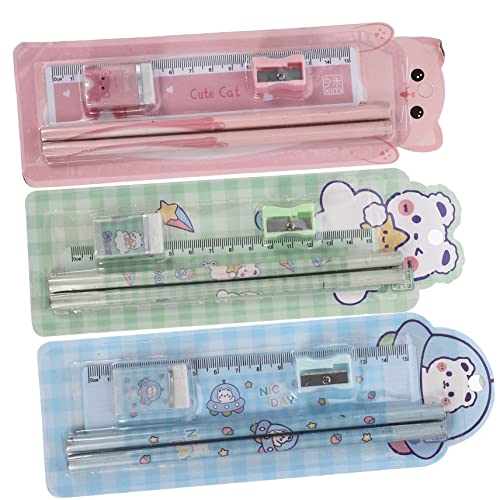 OSALADI 6 Sets Schreibwaren Set Bleistifte Radiergummi Kindergeschenke Kindergeschenke Zeichenbedarf Cartoon Bleistift Für Anfänger Metall OSALADI 6 Sets Schreibwaren Set Bleistifte Radiergummi Kindergeschenke Kindergeschenke Zeichenbedarf Cartoon Bleistift Für Anfänger Metall von OSALADI