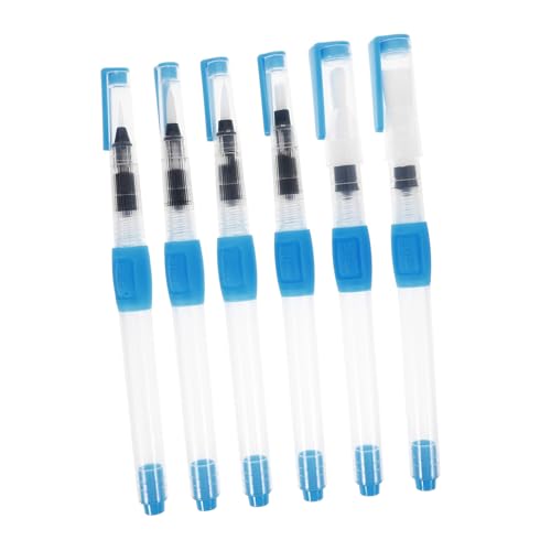 OSALADI 6 Stück Aquarellpinsel Lösliche Pinsel Feine Farbstifte Aquarellfarbe Wassermalstifte Malstift Waschbar Mit Pinselstiften Zum Ausmalen Für Erwachsene Blauer Kunststoff OSALADI 6 Stück Aquarellpinsel Lösliche Pinsel Feine Farbstifte Aquarellfarbe Wassermalstifte Malstift Waschbar Mit Pinselstiften Zum Ausmalen Für Erwachsene Blauer Kunststoff von OSALADI