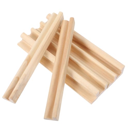 OSALADI 6 Stück Englische Alphabetbasis Domino-aufbewahrungskoffer Domino-halter-fach Zubehör Für Brettspiele Mexikanische Eisenbahnschienen Domino-tabletts Briefschilder Beige Kiefernholz OSALADI 6 Stück Englische Alphabetbasis Domino-aufbewahrungskoffer Domino-halter-fach Zubehör Für Brettspiele Mexikanische Eisenbahnschienen Domino-tabletts Briefschilder Beige Kiefernholz von OSALADI