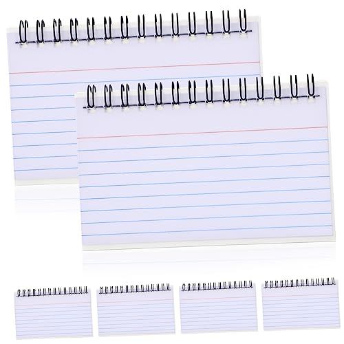 OSALADI 6 Stück Farbiges Spulenbuch Karte Notizbilder Notizblöcke Masse Büro Mini-notizblöcke Winzig Revision Stationär Klassenzimmer Ungefüttert Pastell Weiß Papier OSALADI 6 Stück Farbiges Spulenbuch Karte Notizbilder Notizblöcke Masse Büro Mini-notizblöcke Winzig Revision Stationär Klassenzimmer Ungefüttert Pastell Weiß Papier von OSALADI