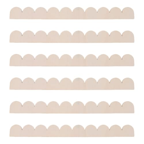 OSALADI 6 Stück Gewellter Rand für DIY Projekte Dekorative Wand und Schrankverkleidung für Stilvolle Inneneinrichtung OSALADI 6 Stück Gewellter Rand für DIY Projekte Dekorative Wand und Schrankverkleidung für Stilvolle Inneneinrichtung von OSALADI