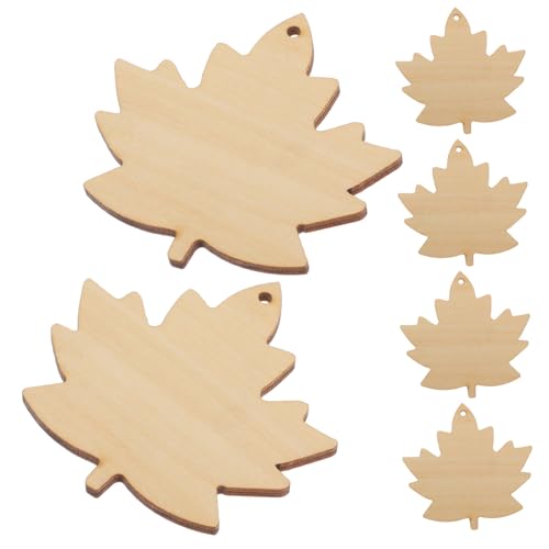 OSALADI 6 Stück Holzformen für Handwerk holzschnitzerei Unvollendete Holzstücke Thanksgiving-Dekoration Holzblätter zum Basteln hölzerne Blätterverzierungen Herbstliches Holzdekor Beige OSALADI 6 Stück Holzformen für Handwerk holzschnitzerei Unvollendete Holzstücke Thanksgiving-Dekoration Holzblätter zum Basteln hölzerne Blätterverzierungen Herbstliches Holzdekor Beige von OSALADI