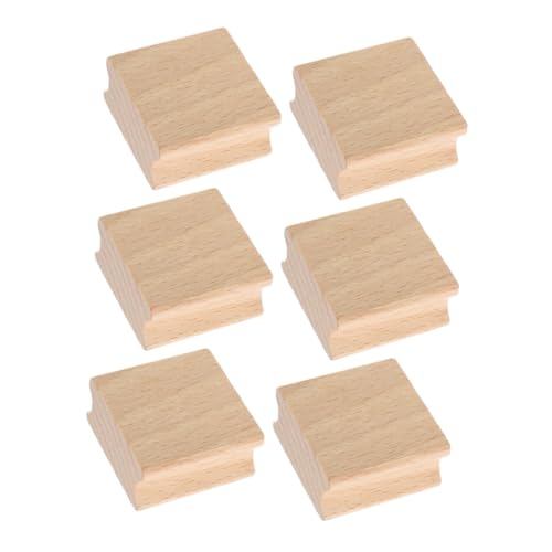 OSALADI 6 Stück Holzsiegel Graveur Für Zahlen Kleine Lindenholz Gravur Bastelrohlinge Blanko Stempel Stempelpresse Quadratisches Stempeln Verwendung Für Scrapbooking Schnitzen OSALADI 6 Stück Holzsiegel Graveur Für Zahlen Kleine Lindenholz Gravur Bastelrohlinge Blanko Stempel Stempelpresse Quadratisches Stempeln Verwendung Für Scrapbooking Schnitzen von OSALADI